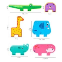 Epik Lernspielzeug Für Die Frühe Bildung Von Kindern Tiermuster-Baustein-Stapelspielzeug 11 Epik Lernspielzeug Für Die Frühe Bildung Von Kindern Tiermuster-Baustein-Stapelspielzeug -Epik 28983308 06