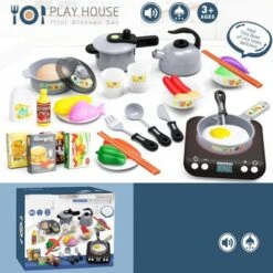 Epik Spielzeugset Für Die Kinderküche Induktionskochspiel