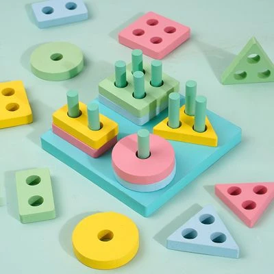 Epik Lernspielzeug Für Die Frühkindliche Bildung Hölzerne Geometrische Form Kognitive Passende Bausteine 2 Epik Lernspielzeug Für Die Frühkindliche Bildung Hölzerne Geometrische Form Kognitive Passende Bausteine – Bild 2