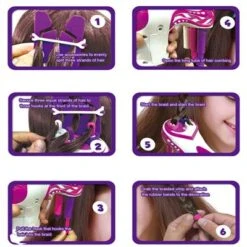 Epik DIY 3 Stränge Webmaschine Automatischer Haarflechter Für Frauen Und Mädchen 9 Epik DIY 3 Stränge Webmaschine Automatischer Haarflechter Für Frauen Und Mädchen -Epik 29202244 04