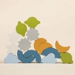 Epik Früh Pädagogisches Lernen Spielzeug Holz Rockets Bausteine Spielzeug Für Kinder, Für Baby Spiel -Epik 29746792 05