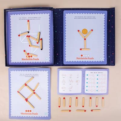 Epik Mathematisches Denklogik-Trainingsspielzeug Magnetisches Streichholz 4 Epik Mathematisches Denklogik-Trainingsspielzeug Magnetisches Streichholz – Bild 4