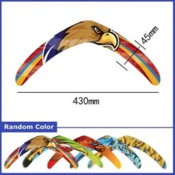 Epik 1PC Zufällige Farbe V Bumerang Outdoor-Sportspielzeug