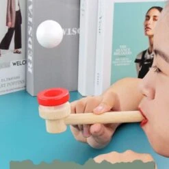 Epik Mundblastraining Für Kinder Baby Hölzerne Schwebekugel Spielzeug -Epik 29873420 05