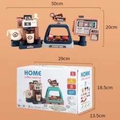 Epik 40STÜCKE Spielhaus Küchenspielzeug Set Für Kinder Mini Eiscreme Supermarkt Donut Kaffeemaschine 7 Epik 40STÜCKE Spielhaus Küchenspielzeug Set Für Kinder Mini Eiscreme Supermarkt Donut Kaffeemaschine -Epik 30067214 04