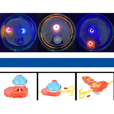 Epik 1pc Farbiges Kreiselspielzeug Für Kinder 1pc Handgezogener Kinderkreisel 3 Epik 1pc Farbiges Kreiselspielzeug Für Kinder 1pc Handgezogener Kinderkreisel – Bild 3