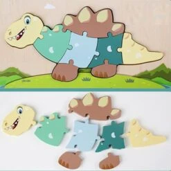 Epik Dreidimensionales Puzzlespielzeug Für Kinder Pädagogisches Bausteinspielzeug Für Kinder