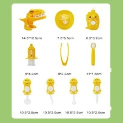 Epik Kinderspielhaus Babysimulation Arzt Spielzeug Kinder-Dinosaurier-Zahnarzt-Werkzeuge Spielzeug -Epik 30189784 03