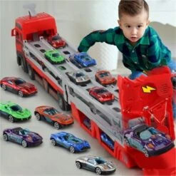Epik Jungen Verwandeln Spielzeugauto Set Klappbares Ferngesteuertes Kinderauto Aus Aluminiumlegierung -Epik 30339444 04