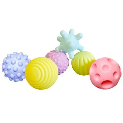 Epik Baby Greifball Spielzeug Babyweicher Gummi-Touch-Ball 1 Epik Baby Greifball Spielzeug Babyweicher Gummi-Touch-Ball
