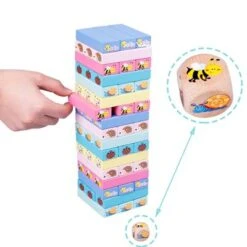 Epik Jenga Holzspielzeug Für Kinder Bausteine Der Frühkindlichen Bildung -Epik 30349284 03