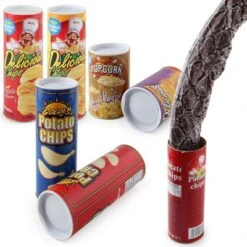 Epik 1 Los 1 Packung Witz Trick Kartoffelchips Hüpfende Schlange Magische Kartoffel-Chips-Cans Schlange Spielzeug -Epik 30449000 03