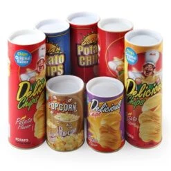 Epik 1 Los 1 Packung Witz Trick Kartoffelchips Hüpfende Schlange Magische Kartoffel-Chips-Cans Schlange Spielzeug -Epik 30449000 05