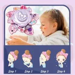 Epik Waschbare Drehbarer Schminkkoffer Für Kinder Kinder Kosmetik Make-up Koffer -Epik 30449024 03