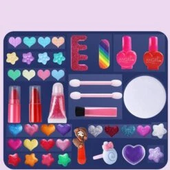 Epik Waschbare Drehbarer Schminkkoffer Für Kinder Kinder Kosmetik Make-up Koffer -Epik 30449024 05