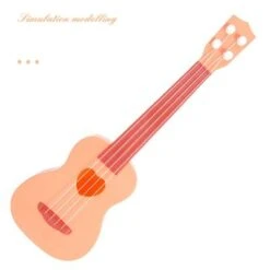 Epik Musik-Erleuchtungs-Gitarrenspielzeug Für Kinder Bildung Simulation Ukulele-Kindermusikinstrument