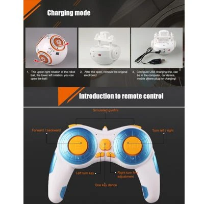 Epik Ferngesteuerter Roboter Intelligenter Tanzen Und Drehen Kinder Motorikspielzeug Ferngesteuerter Roboter Elektronisches Mit Licht Musik 5 Epik Ferngesteuerter Roboter Intelligenter Tanzen Und Drehen Kinder Motorikspielzeug Ferngesteuerter Roboter Elektronisches Mit Licht Musik – Bild 5