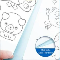 Epik Kinder Zeichen Rolle Klebrige Farbe Füll Papier Graffiti Scroll Färbung Papierrolle Für Kinder DIY Malerei Lernspiel -Epik 30597129 03