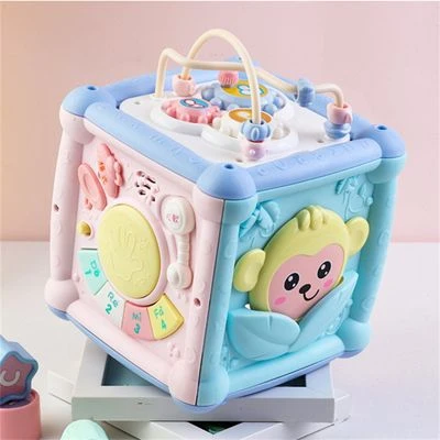 Epik Multifunktionales Baby-Spielzeugklopfer Handschlagtrommel Baby-Bausteine Für Das Trommeln 4 Epik Multifunktionales Baby-Spielzeugklopfer Handschlagtrommel Baby-Bausteine Für Das Trommeln – Bild 4