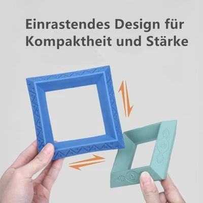 Epik Gummibauklötze Kinderbausteine Stapelspielzeug Weiche Gummibauklötze Früherziehung Pädagogisch Kreativ Stapelspielzeug 2 Epik Gummibauklötze Kinderbausteine Stapelspielzeug Weiche Gummibauklötze Früherziehung Pädagogisch Kreativ Stapelspielzeug – Bild 2