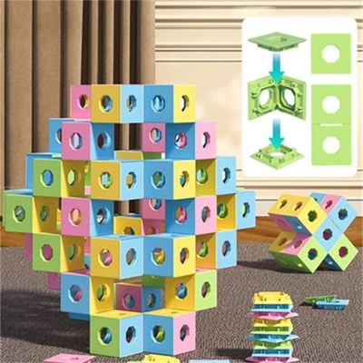 Epik 3D-Bausteine Lernspielzeug Gehirnspiele Geometrie Stapeln Formen Geometrische Feststoffe Spielzeug 2 Epik 3D-Bausteine Lernspielzeug Gehirnspiele Geometrie Stapeln Formen Geometrische Feststoffe Spielzeug – Bild 2