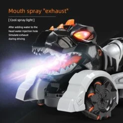 Epik Drift Spray Dinosaurier Rennwagen Für Kinder Ferngesteuerte Autos Mit Musik-Licht 2.4G Fernsteuerung Elektrisches Spielzeugauto Für Kinder -Epik 30687356 03
