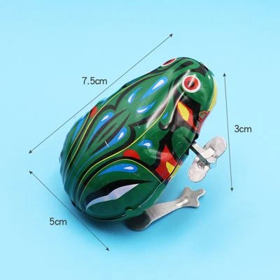 Epik Hüpffrosch Blechspielzeug Aufzieh-Frosch Blechspielzeug Frosch Clicker Training 6 Epik Hüpffrosch Blechspielzeug Aufzieh-Frosch Blechspielzeug Frosch Clicker Training – Bild 6