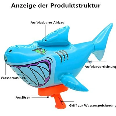 Epik Aufblasbare Spielzeugpistole Für Kinder Strand Wasser Aufblasbare Wasserpistole Zum Spielen Im Sommer Für Kinder 5 Epik Aufblasbare Spielzeugpistole Für Kinder Strand Wasser Aufblasbare Wasserpistole Zum Spielen Im Sommer Für Kinder – Bild 5