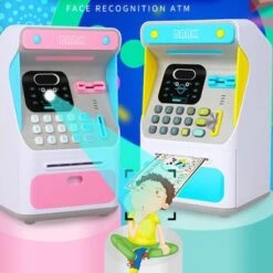 Epik Gesichtserkennung Mini ATM Elektronisches Sparschwein Münze Bargeld Mini ATM Bank Spardosen 10 Epik Gesichtserkennung Mini ATM Elektronisches Sparschwein Münze Bargeld Mini ATM Bank Spardosen -Epik 30853557 05