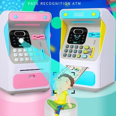 Epik Gesichtserkennung Mini ATM Elektronisches Sparschwein Münze Bargeld Mini ATM Bank Spardosen 5 Epik Gesichtserkennung Mini ATM Elektronisches Sparschwein Münze Bargeld Mini ATM Bank Spardosen – Bild 5