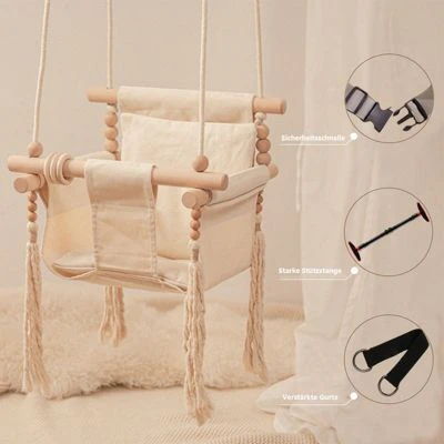 Epik Schaukel Hängekorb Kleinkind Outdoor-Hängesessel Für Babys Und Kleinkinder 4 Epik Schaukel Hängekorb Kleinkind Outdoor-Hängesessel Für Babys Und Kleinkinder – Bild 4