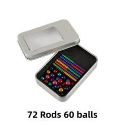 Epik Bunte Magnetisches Bauklotz Eisenbox Set Buntes Lernspielzeug Mit Magnetstab