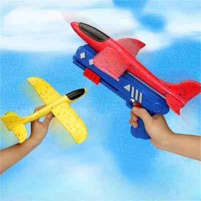 Epik Hand Werfbarer Gleitflugzeugwerfer Für Kinder Zufälligen Farben Kinder Schaumausstoßflugzeug Mit Zufälligen Farben 2 Epik Hand Werfbarer Gleitflugzeugwerfer Für Kinder Zufälligen Farben Kinder Schaumausstoßflugzeug Mit Zufälligen Farben – Bild 2