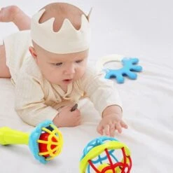 Epik 9Stk Flaschenset Mit Babyrasseln Babyflasche Mit Handrassel Set Spielzeug 9 Epik 9Stk Flaschenset Mit Babyrasseln Babyflasche Mit Handrassel Set Spielzeug -Epik 30902691 04