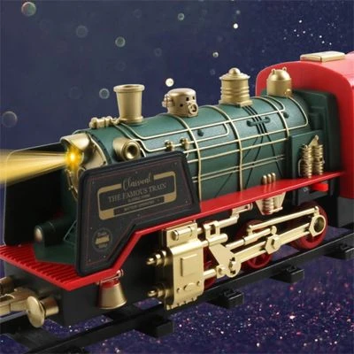 Epik Musikalisches Licht Weihnachten Spielzeugauto Ferngesteuertes Spielzeugeisenbahnen Für Kinder 2 Epik Musikalisches Licht Weihnachten Spielzeugauto Ferngesteuertes Spielzeugeisenbahnen Für Kinder – Bild 2