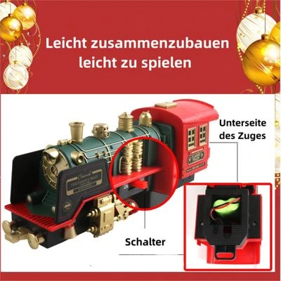 Epik Musikalisches Licht Weihnachten Spielzeugauto Ferngesteuertes Spielzeugeisenbahnen Für Kinder 3 Epik Musikalisches Licht Weihnachten Spielzeugauto Ferngesteuertes Spielzeugeisenbahnen Für Kinder – Bild 3