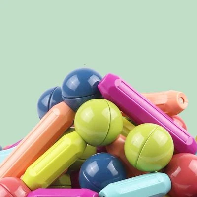 Epik Starke Magnetische Bauklötze Kinder Magnetspielzeug Pädagogische Hundert ändern Magnetischen Stick Magnetische Stäbe 130 Stück Verpackt 4 Epik Starke Magnetische Bauklötze Kinder Magnetspielzeug Pädagogische Hundert ändern Magnetischen Stick Magnetische Stäbe 130 Stück Verpackt – Bild 4