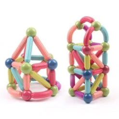 Epik 88Stk Magnetische Bauklötze Große Teilchenmagnete Intellektuelles Spielzeug Puzzle Für Die Früherziehung -Epik 30971720 05