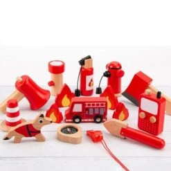 Epik Feuerwehrmann Rollenspiel Spielzeugset Hölzerne Simulation Feuerwehr Ausrüstung Feuerwehrauto Spielzeug 10 Epik Feuerwehrmann Rollenspiel Spielzeugset Hölzerne Simulation Feuerwehr Ausrüstung Feuerwehrauto Spielzeug -Epik 31118995 05