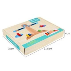 Epik Frühes Lernen Kognitives Lernspielzeug Wissenschaft Lehrmittel Holzwaage Kinderspielzeug 7 Epik Frühes Lernen Kognitives Lernspielzeug Wissenschaft Lehrmittel Holzwaage Kinderspielzeug -Epik 31119064 04