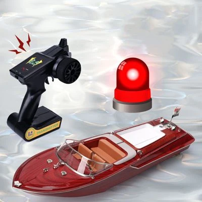 Epik Vintage-Fernbedienung Kabellose Elektrische Bewegung Hohe Geschwindigkeit 2.4G Speedboat Modell Kinderspielzeug 4 Epik Vintage-Fernbedienung Kabellose Elektrische Bewegung Hohe Geschwindigkeit 2.4G Speedboat Modell Kinderspielzeug – Bild 4