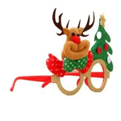 Epik Weihnachtsmann-Elch-Weihnachtslustige Gläser Weihnachtskinder Schmücken Gläser