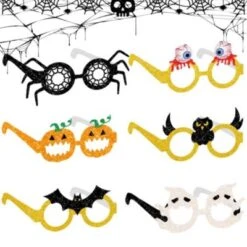 Epik Kinderparty Lustige Kürbis-Geist-Augapfel-Spinne Brillengestell Brillengestell Partydekoration Für Kinder