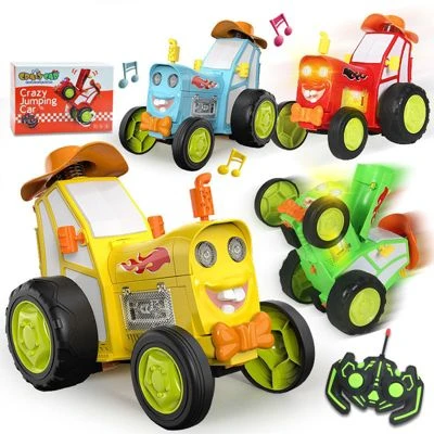 Epik Kabelloses Ferngesteuertes Auto Mit Lichtern Tanzender Stunt Car Tumbling Elektrisches Kinderspielzeug 4 Epik Kabelloses Ferngesteuertes Auto Mit Lichtern Tanzender Stunt Car Tumbling Elektrisches Kinderspielzeug – Bild 4