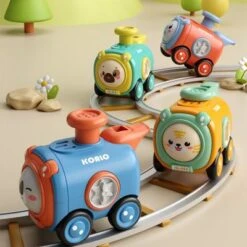 Epik Kinder Trägheit Spielzeugauto Pfeifender Zug Mit Wechselndem Gesicht -Epik 31278080 03