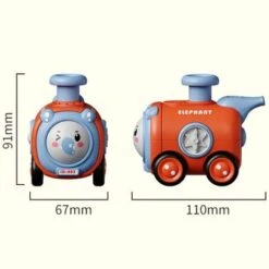 Epik Kinder Trägheit Spielzeugauto Pfeifender Zug Mit Wechselndem Gesicht -Epik 31278080 05